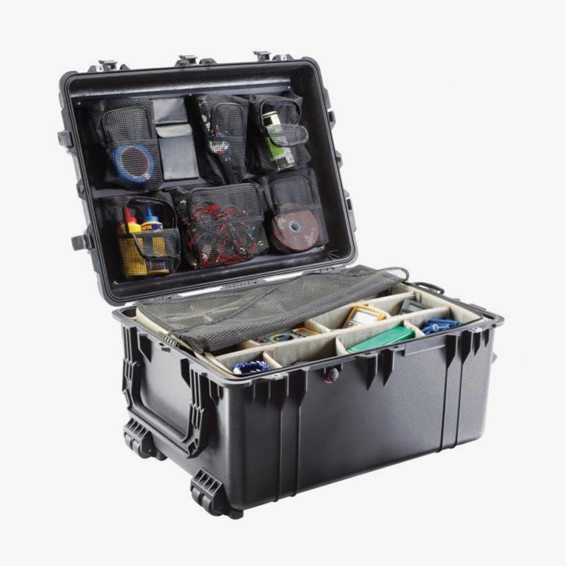 1620 case met trolley en twee wielen