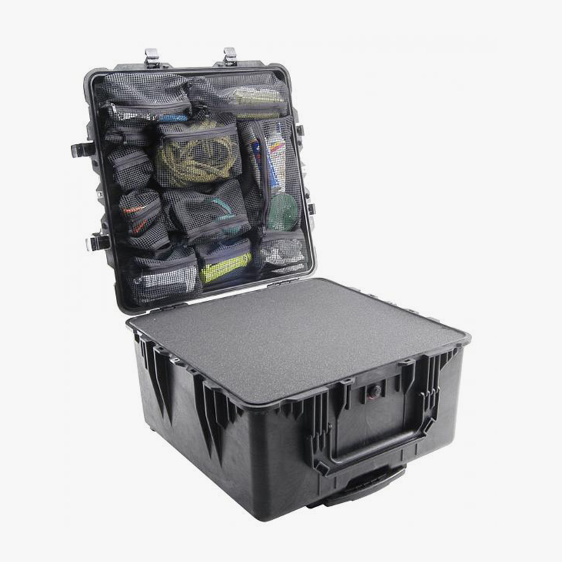 1640 case met trolley en twee wielen