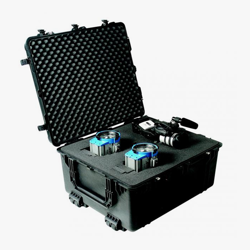 1690 case met trolley en twee wielen