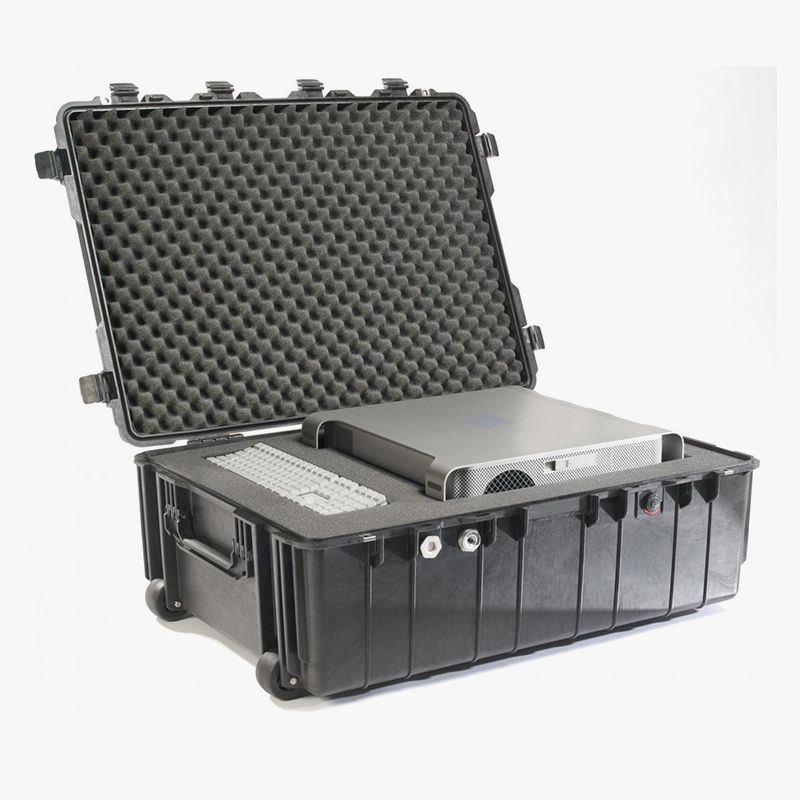 1730 transport case met twee wielen