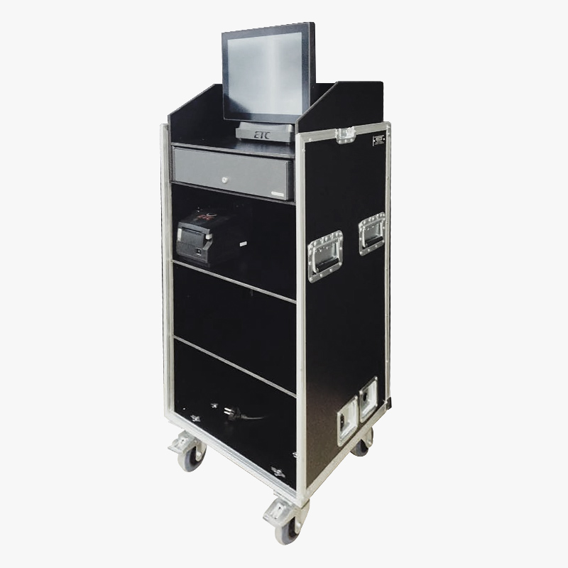 Flightcase voor mobiel kassasysteem
